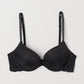 DEEP PLUNG LIGHTLY PADDED WIRED BRA