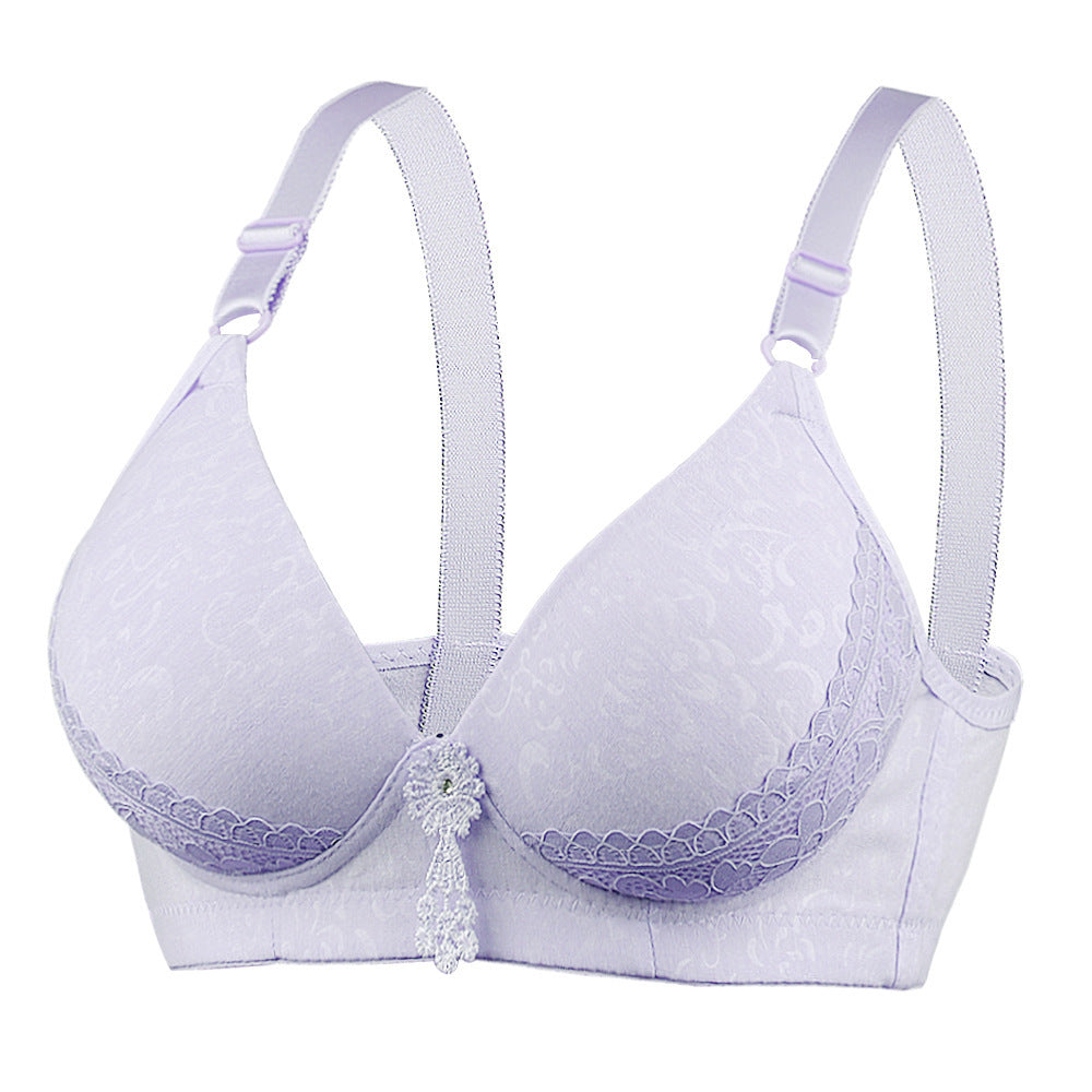 LIGHTLY PADDED WIRED COTTON T-SHIRT BRA